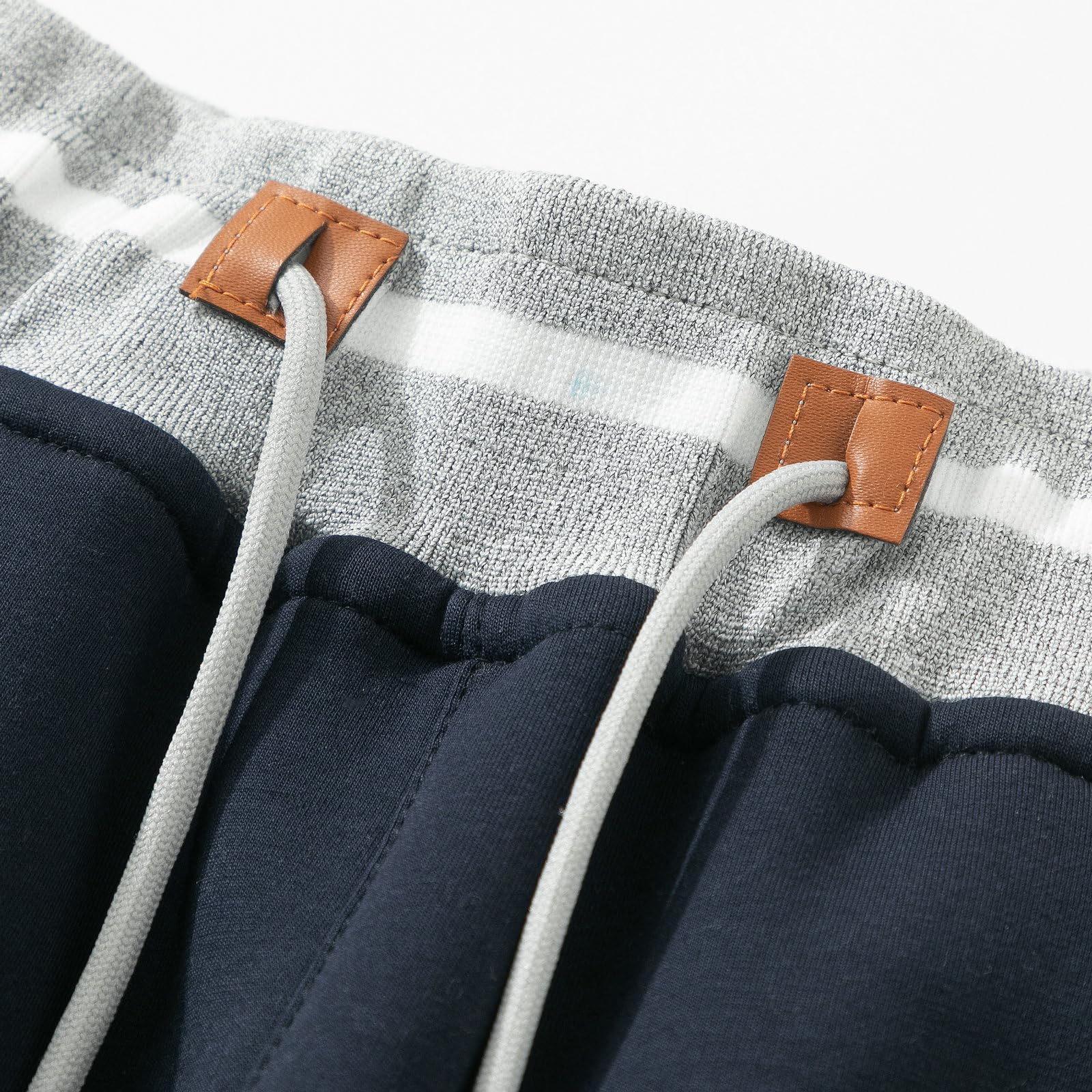 FoxQ Men's Sweatpants with Pockets - Athletic Joggers for Running, Yoga & Casual Wear - Loose Fit Straight Leg Open Bottom - Perfect for Gym, Lounge & Outdoor Activities