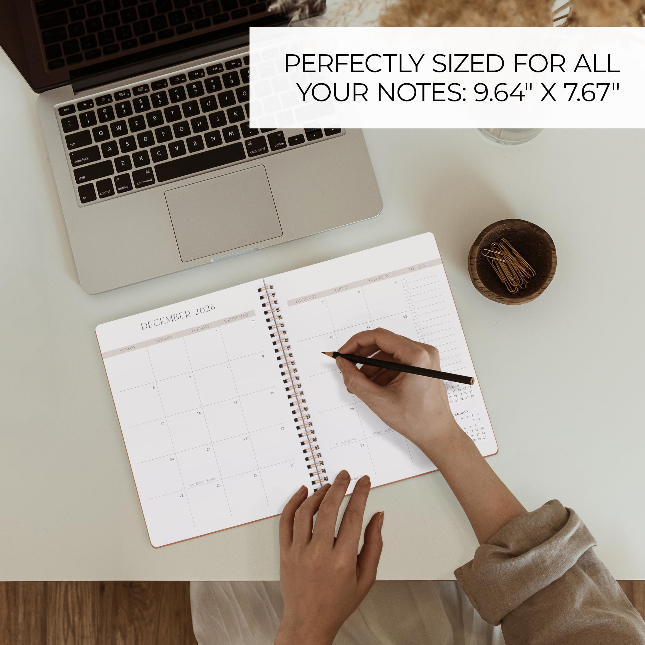 2025-2026 Monthly Planner & Calendar - Productivity Organizer with Aesthetic To-Do Lists for Work, School & Personal Goals | January 2025-December 2026 | Perfect for Students, Professionals & Busy Moms