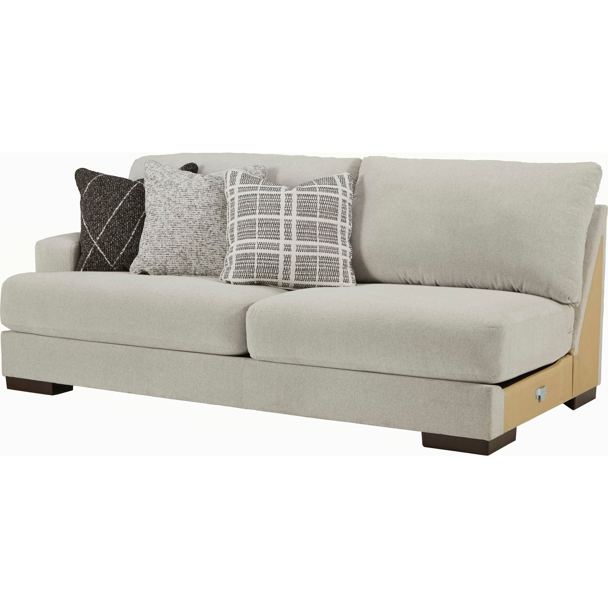 Artsie 3-Piece Modular Sectional Sofa Set - Modern L-Shaped Couch with Chaise Lounge for Living Room, Family Room & Apartment Decor