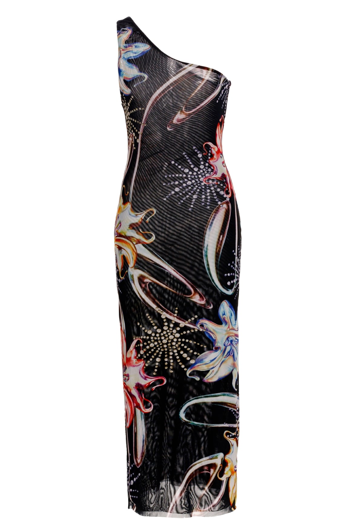 Silver Garden Balm Dress 17064 - Elegant Floral Print Summer Dress for Women | Perfect for Garden Parties, Weddings & Outdoor Events