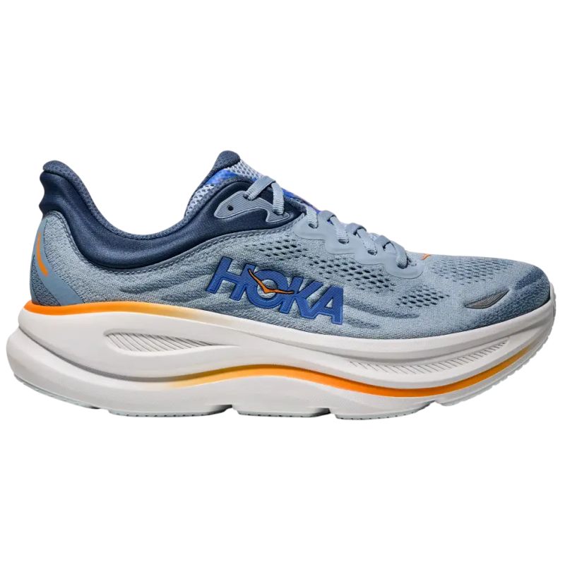 HOKA Bondi 9 D Men's Running Shoes - Lightweight Cushioned Sneakers for Marathon, Jogging & Gym Workouts - Perfect for Road Running & Daily Comfort Wear