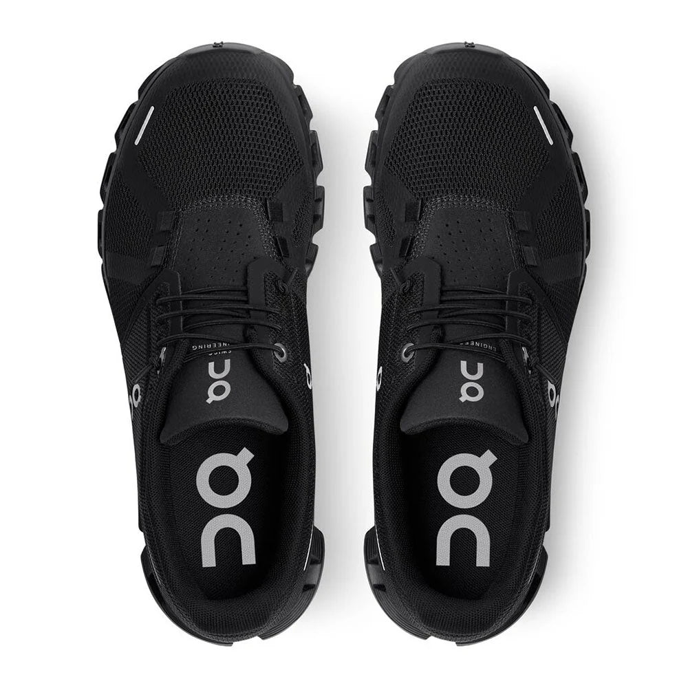 ON Women's Cloud 5 Running Shoes - All Black | Lightweight & Comfortable for Jogging, Gym Workouts & Daily Wear