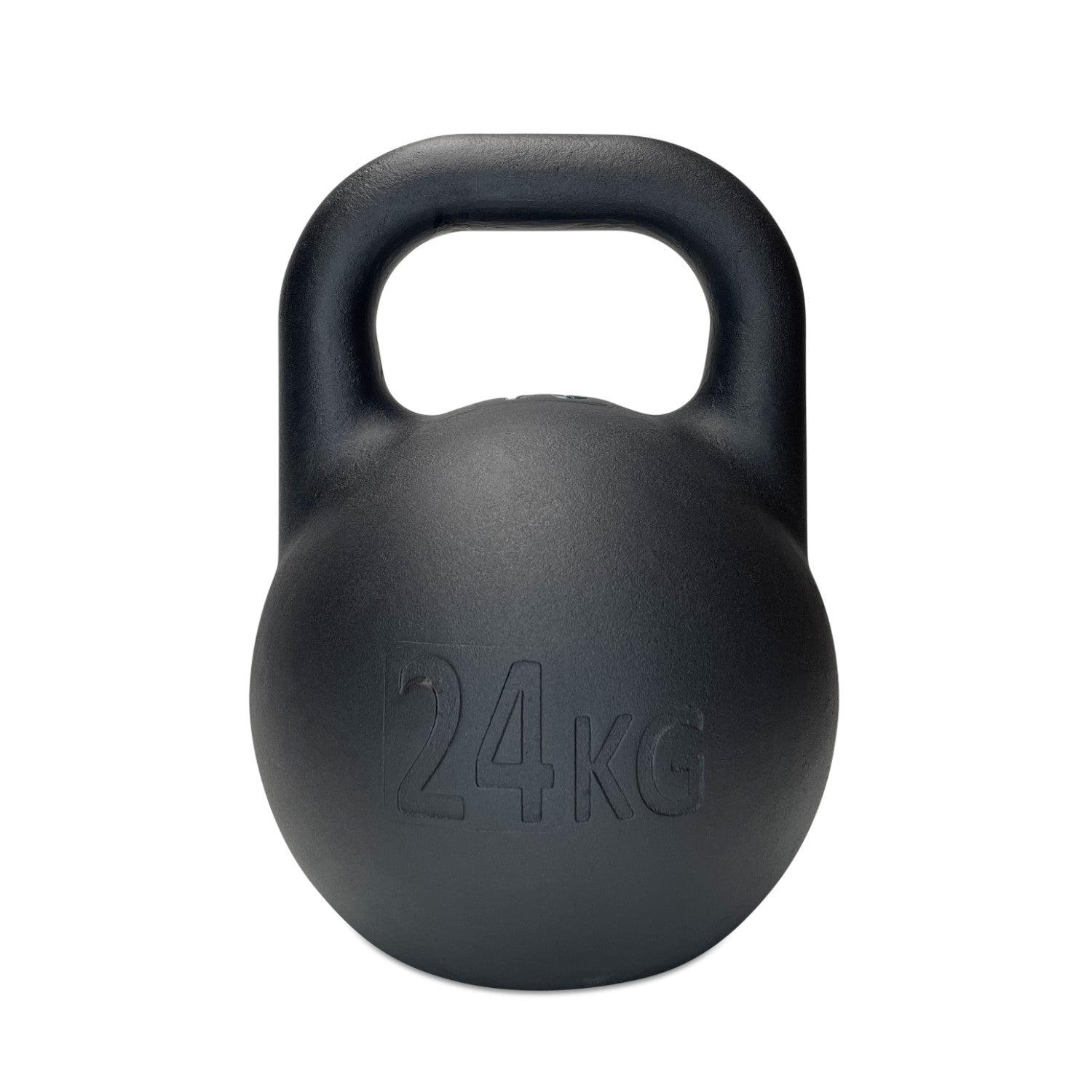 Premium 24KG Competition Kettlebell - Professional Grade Black Cast Iron Weight for CrossFit, Strength Training & Home Gym Workouts