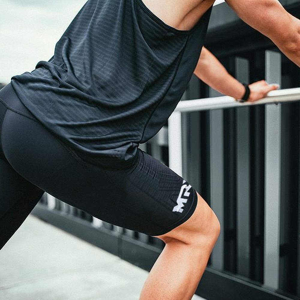 MRX Compression Shorts for Men & Women - High Performance Elastic Spandex Workout Shorts for Yoga, Running, Gym & Sports | Moisture Wicking & Breathable Activewear