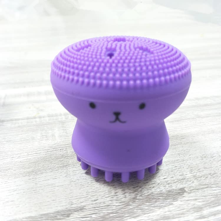 KitchenFest Super Soft Silicone Face Cleansing Brush - Gentle Exfoliating & Massaging Facial Brush for Deep Pore Cleansing | Perfect for Daily Skincare Routine & Makeup Removal