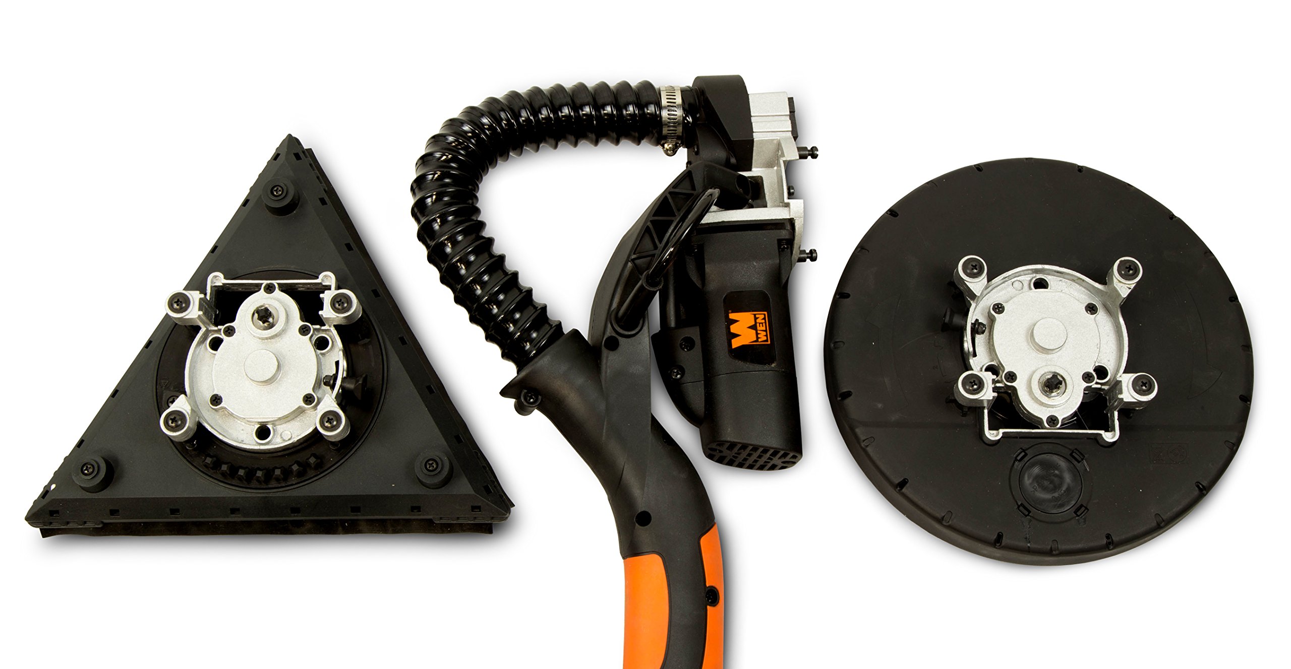 WEN 6377 5-Amp Variable Speed Dual-Head Drywall Sander with 15-Foot Hose | Professional Wall Sanding Tool for Smoothing Drywall, Plaster & Paint Prep | Perfect for Home Renovation & Construction Projects