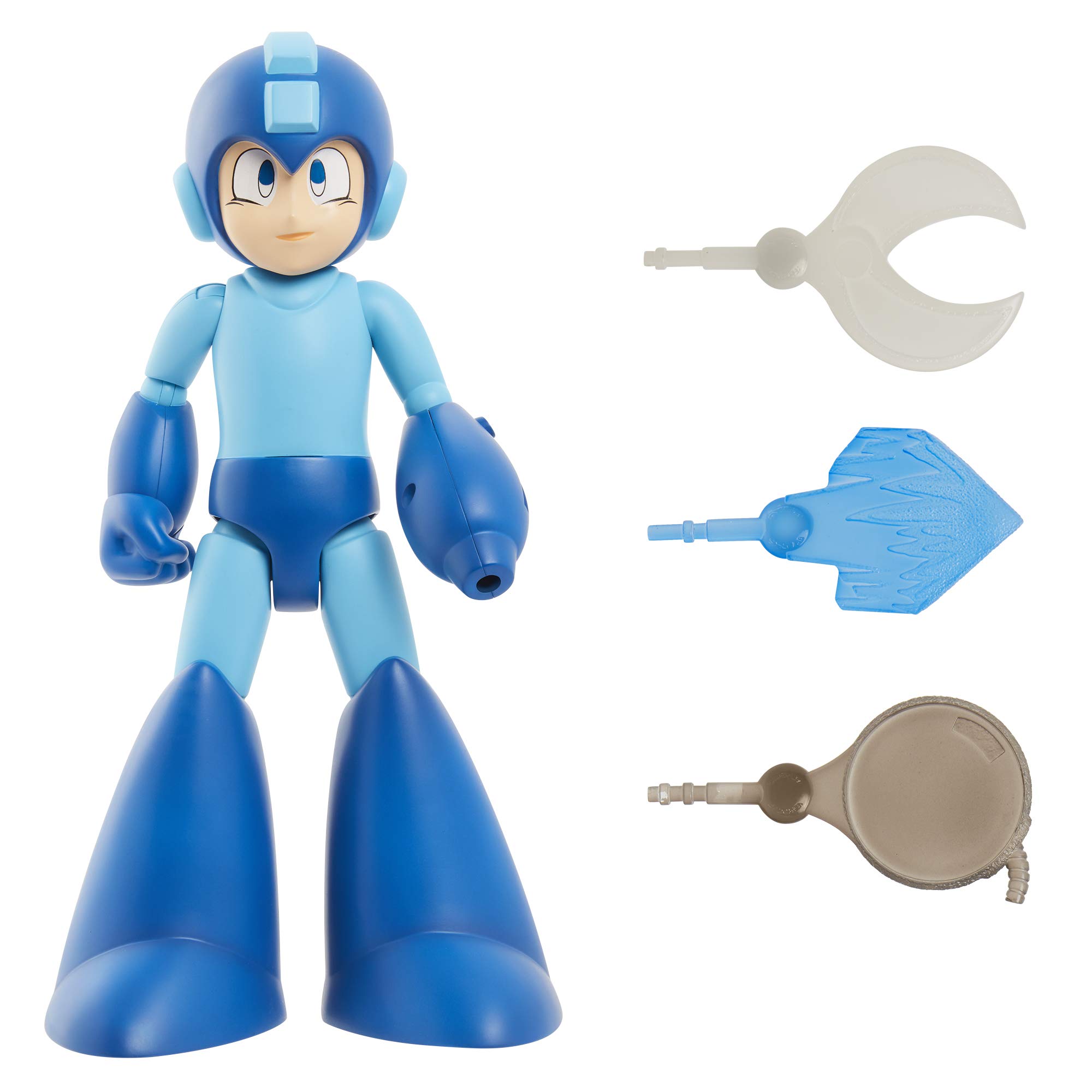 Mega Man Classic Deluxe Action Figure with LED Lights & Sound Effects - Perfect for Collectors, Gaming Enthusiasts & Nostalgic Gift Giving