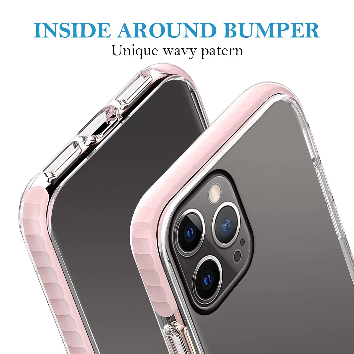 Custom Personalized iPhone 12 Pro Max Phone Case with Photo/Text/Name - Anti-Scratch, Shock-Resistant Soft TPU Protective Cover (Pink) - Perfect for Everyday Use, Travel & Gift Giving