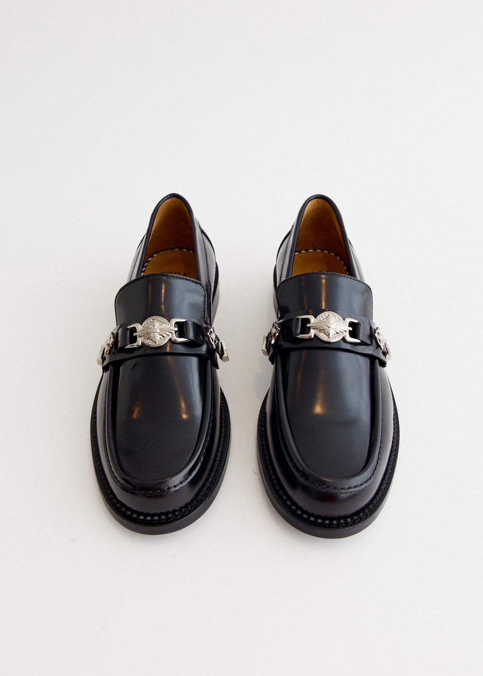 AJ826 Polished Leather Loafers for Men - Comfortable Slip-On Dress Shoes for Business & Casual Wear - Perfect for Office, Travel & Daily Use