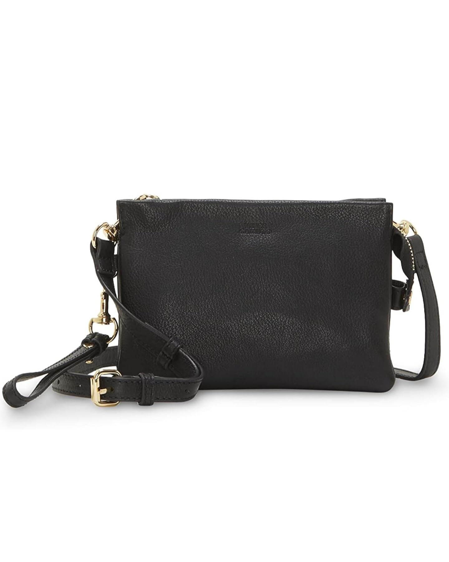 Vince Camuto Black Crossbody Bag for Women - Stylish & Lightweight Shoulder Purse - Perfect for Everyday Use, Travel & Shopping