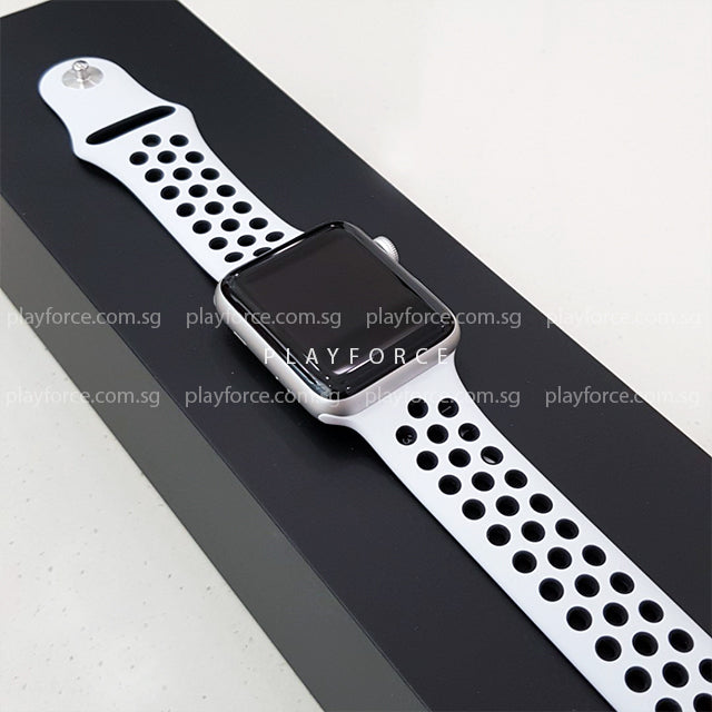 Nike+ Apple Watch Series 3 (42mm) with Apple Care - Smart Fitness Tracker for Running, Swimming & Daily Activity Tracking