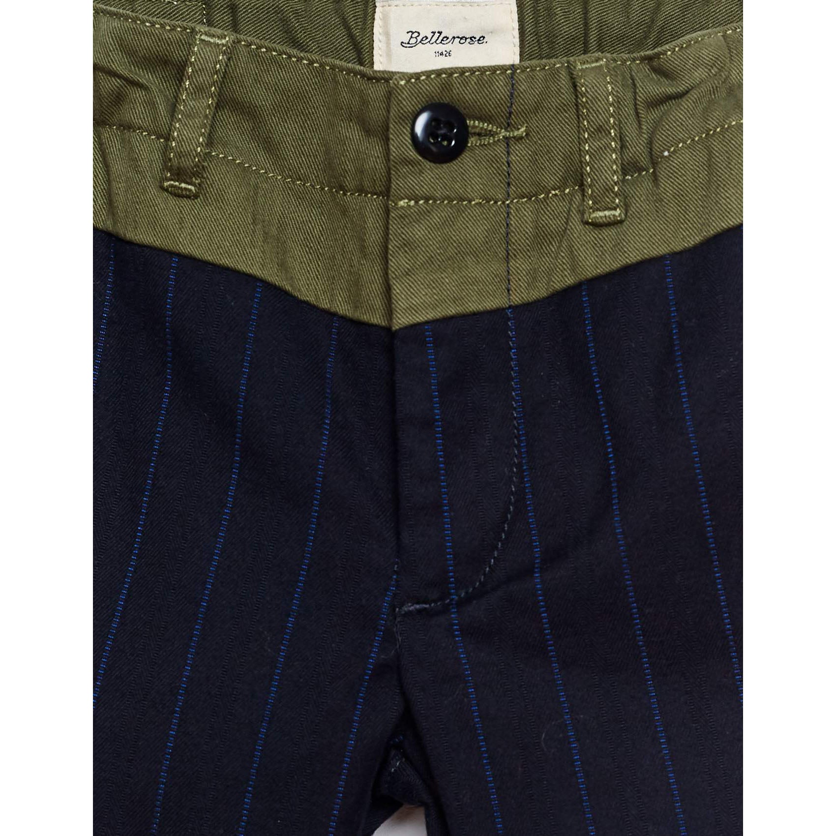 Bellerose Women's S0690 Paveel82 Stripe Pants - Comfortable & Stylish Trousers for Work, Office & Casual Wear