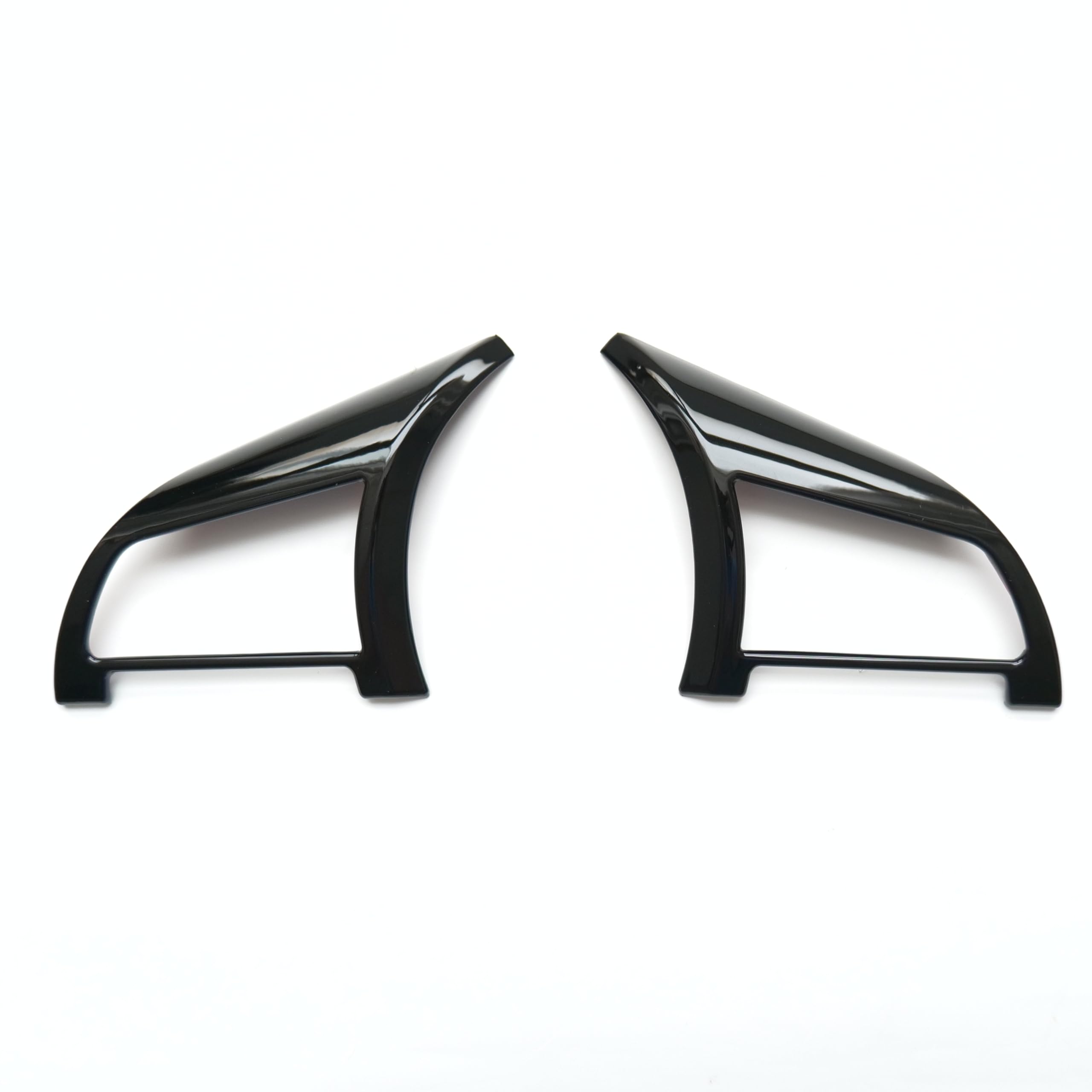 ZiWen Gloss Black Interior Trim Steering Wheel Cover for Nissan Sentra 2020-2021, Altima, Rogue Sport, Versa - 2PCS Set | Premium Steering Wheel Protection & Style Upgrade for Daily Commute & Road Trips