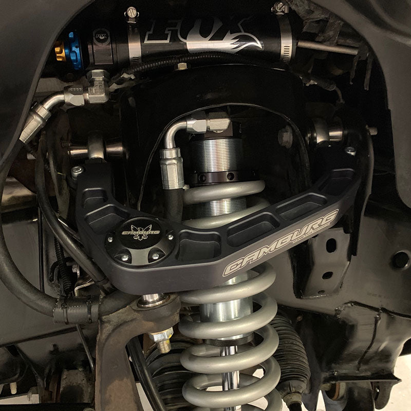 21-24 Ford F-150 Camburg Kinetik Billet Upper Control Arms - Heavy-Duty Suspension Upgrade for Off-Roading & Towing