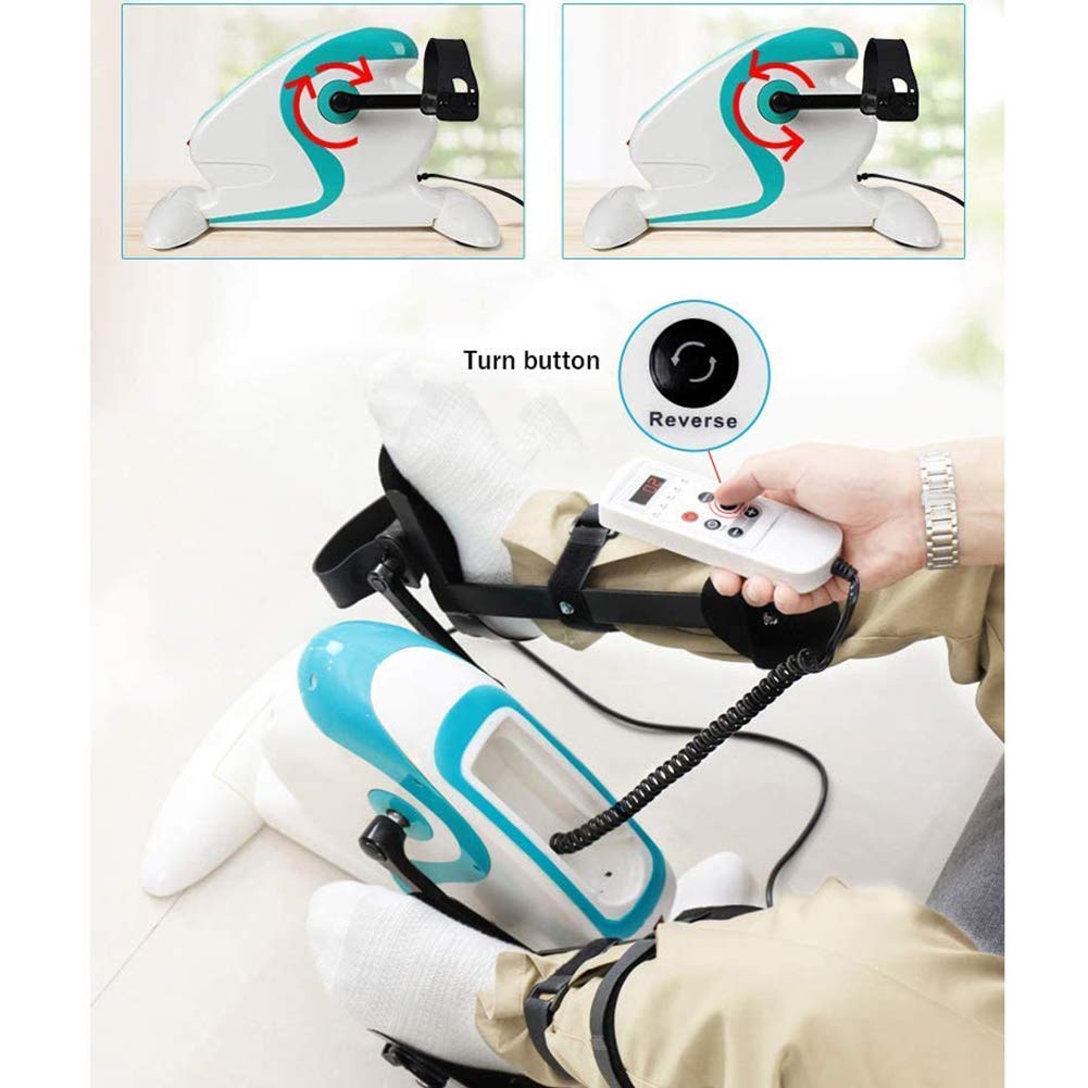 Portable Mini Exercise Bike for Legs & Arms - Home Physical Therapy Pedal Exerciser for Hemiplegia Rehabilitation & Fitness Training | Perfect for Home Gym, Office Workout & Physical Therapy Recovery