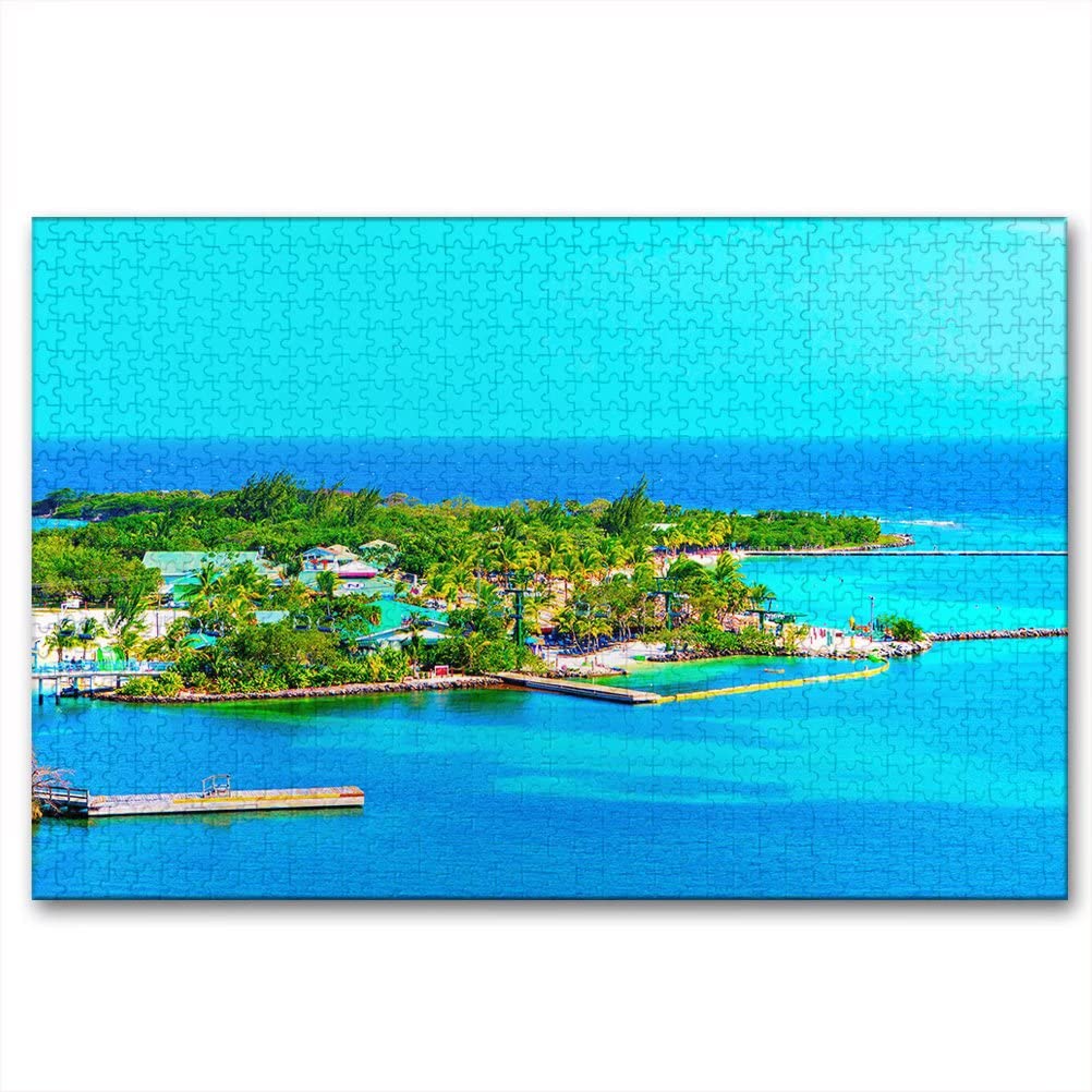 1000-Piece Honduras Wooden Jigsaw Puzzle for Adults – Challenging & Relaxing Brain Game, Perfect Gift & Souvenir for Puzzle Lovers (Home Decor, Family Game Night, Stress Relief Activity)