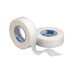 3M 15300 Medical Tape, 24 Rolls - Hypoallergenic, Latex-Free Adhesive Bandage for Wound Care & First Aid - Ideal for Hospitals, Clinics & Home Use
