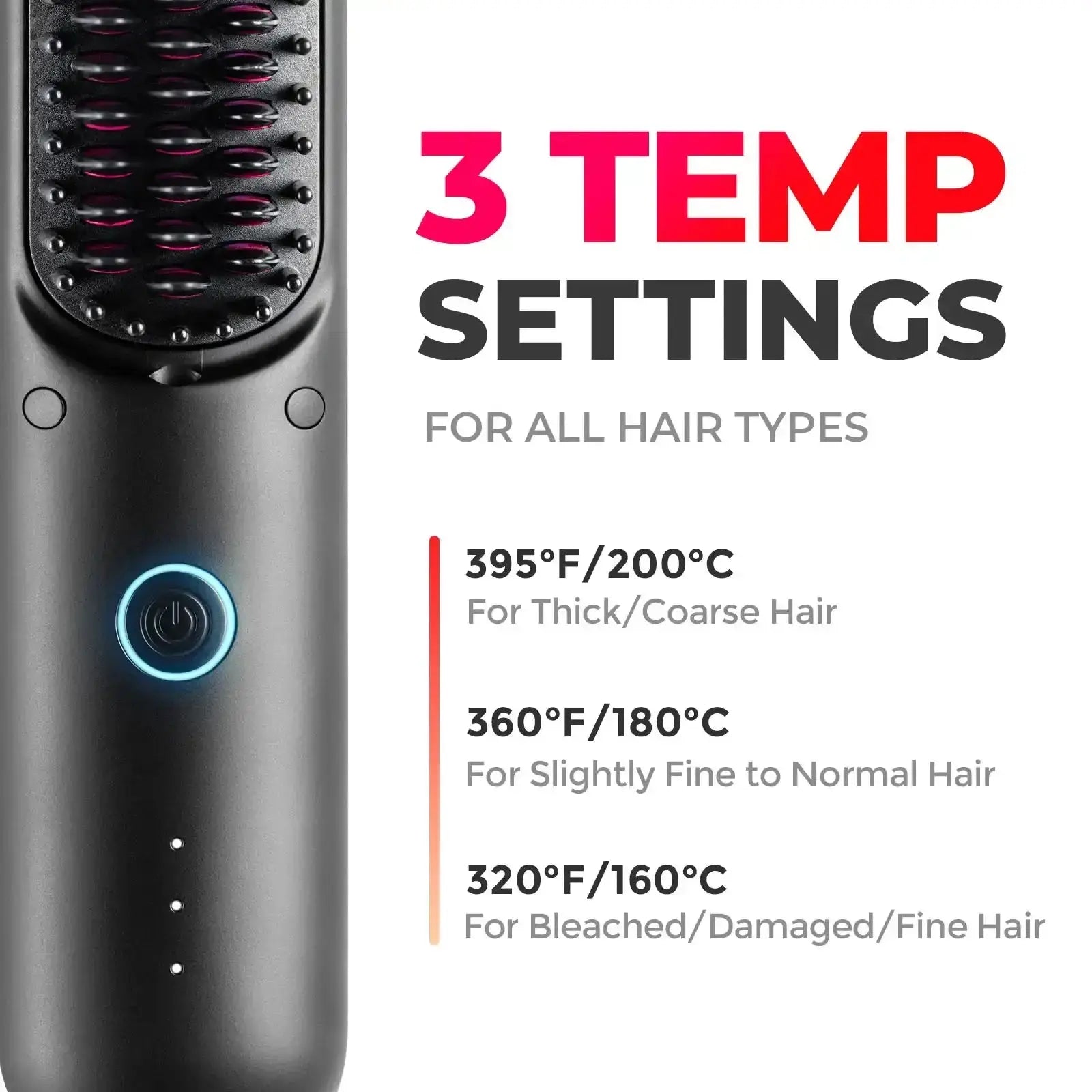 TYMO Porta Pro Hair Straightener - Professional Ionic Flat Iron for Smooth & Shiny Hair - Travel-Friendly & Fast Heating - Perfect for Home, Salon & On-The-Go Styling