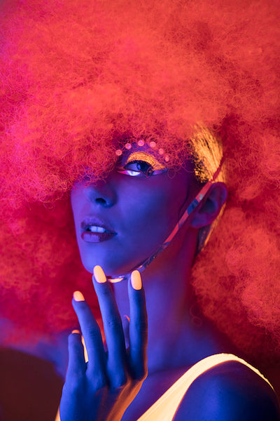 Lemonhead Commando Glowjam - High-Intensity Glow in The Dark Face & Body Paint for Raves, Festivals, and UV Parties - Long Lasting, Non-Toxic, and Easy to Apply for Ultimate Nighttime Fun