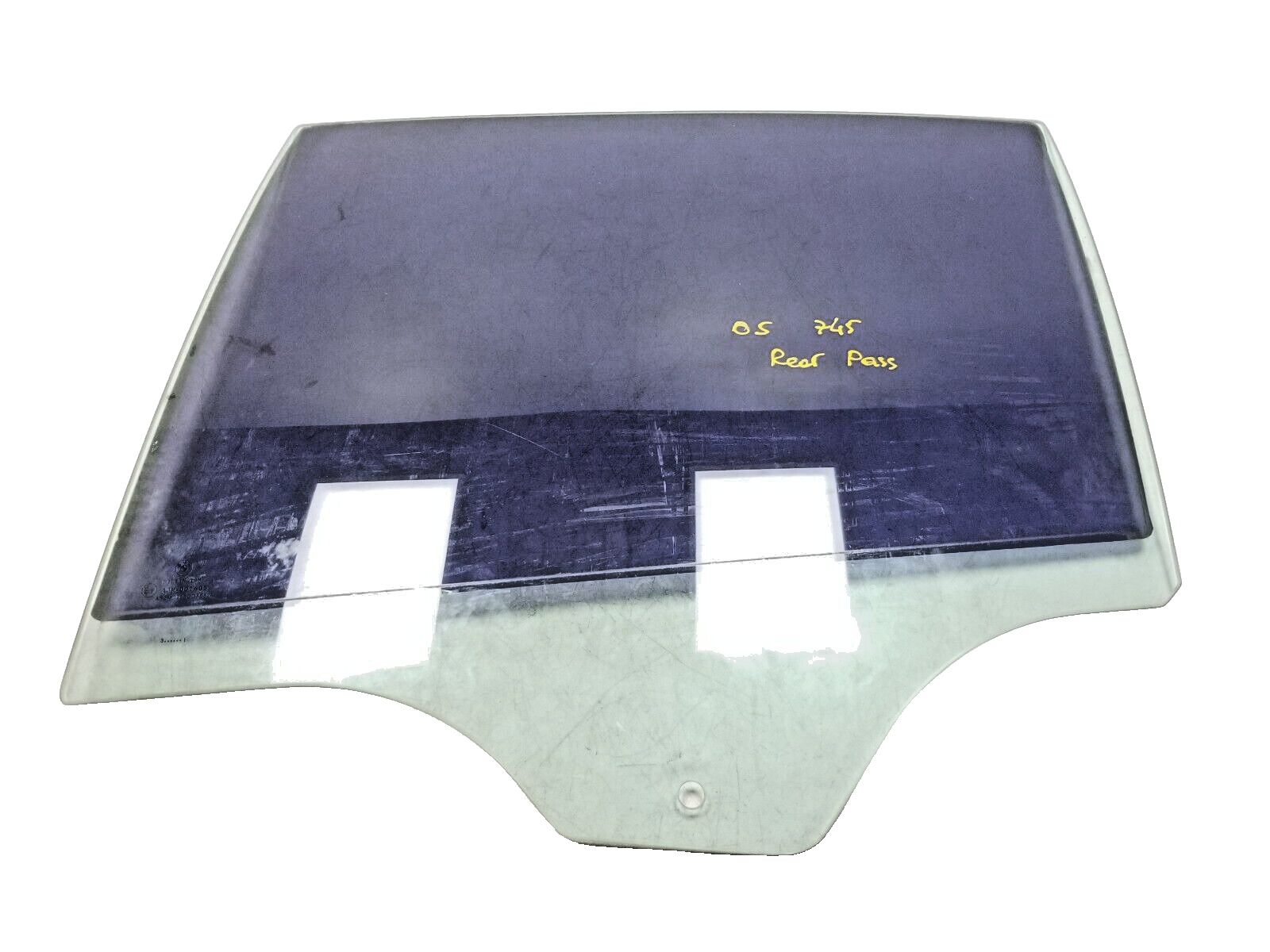 2002-2005 BMW E65 Rear Right Passenger Side Door Window Glass - OEM Replacement Part for Smooth & Quiet Operation