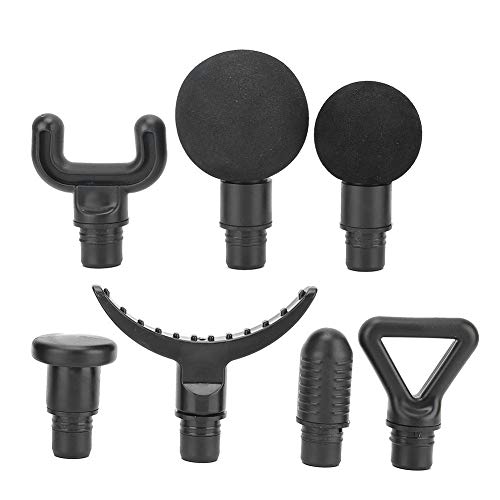 19mm Deep Tissue Massage Gun Attachment Set - 7pcs Replacement Heads for Muscle Relaxation & Fascia Release | Perfect for Post-Workout Recovery, Physical Therapy & Home Spa Use