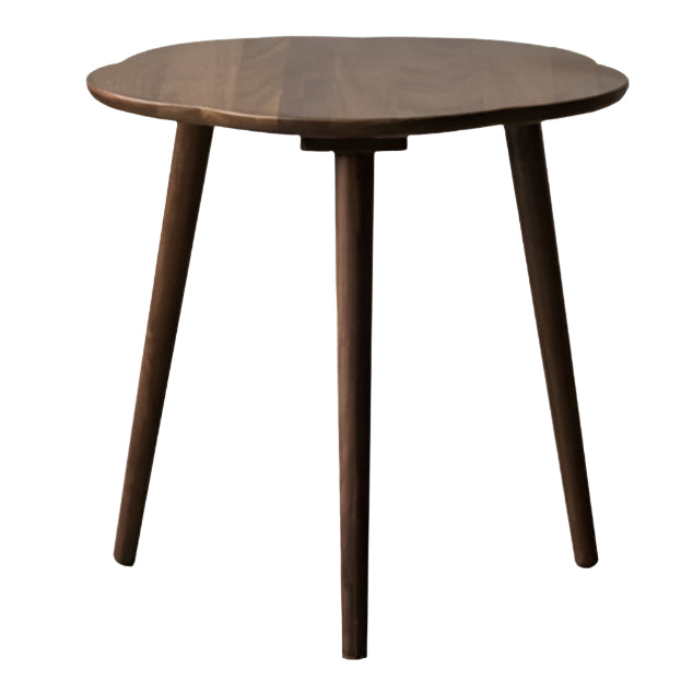 19.68x20.07x19.7 inch / 50.8x51.8x50сm / Rich Dark Walnut color/ Black walnut small coffee table