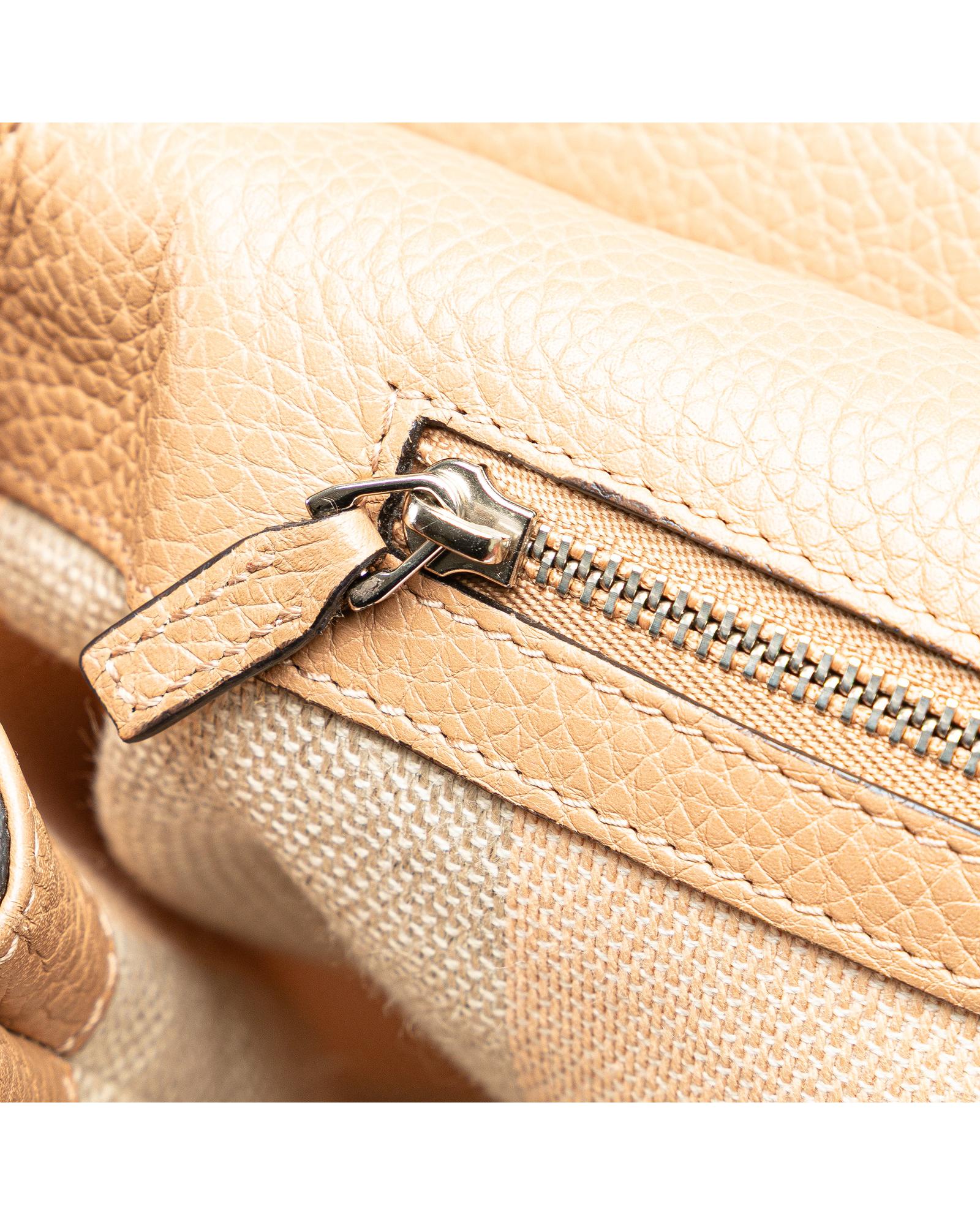 Eco-Friendly Bamboo Top Handle Bag with Genuine Leather Straps - Stylish & Sustainable Handbag for Women, Perfect for Work, Shopping & Travel