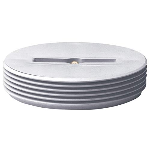 Sioux Chief 2 Inch MPT PVC Clean-Out Plug - Durable Drain Access Fitting for Plumbing Maintenance & Sewer Line Cleaning