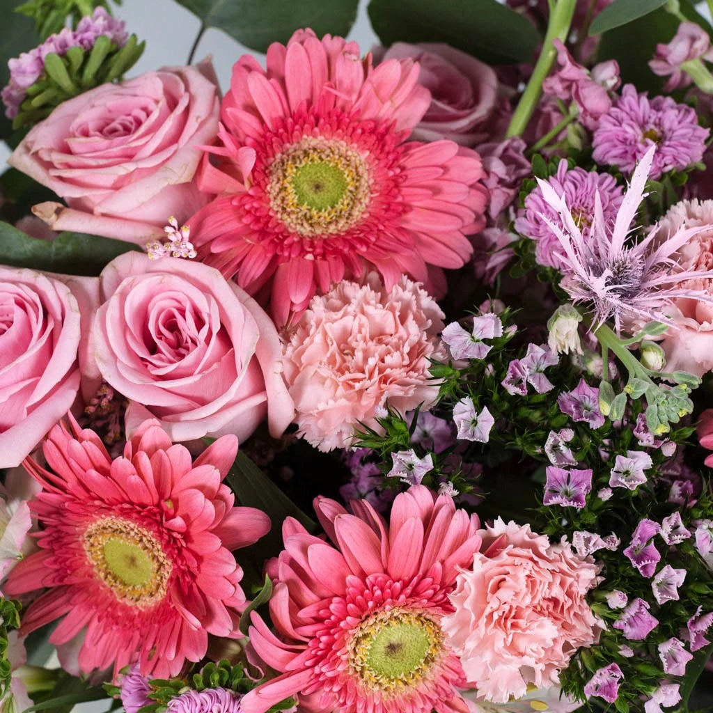 Pink Floral Baby Shower Centerpieces - Elegant Table Decorations for Baby Showers, Bridal Showers & Birthday Parties