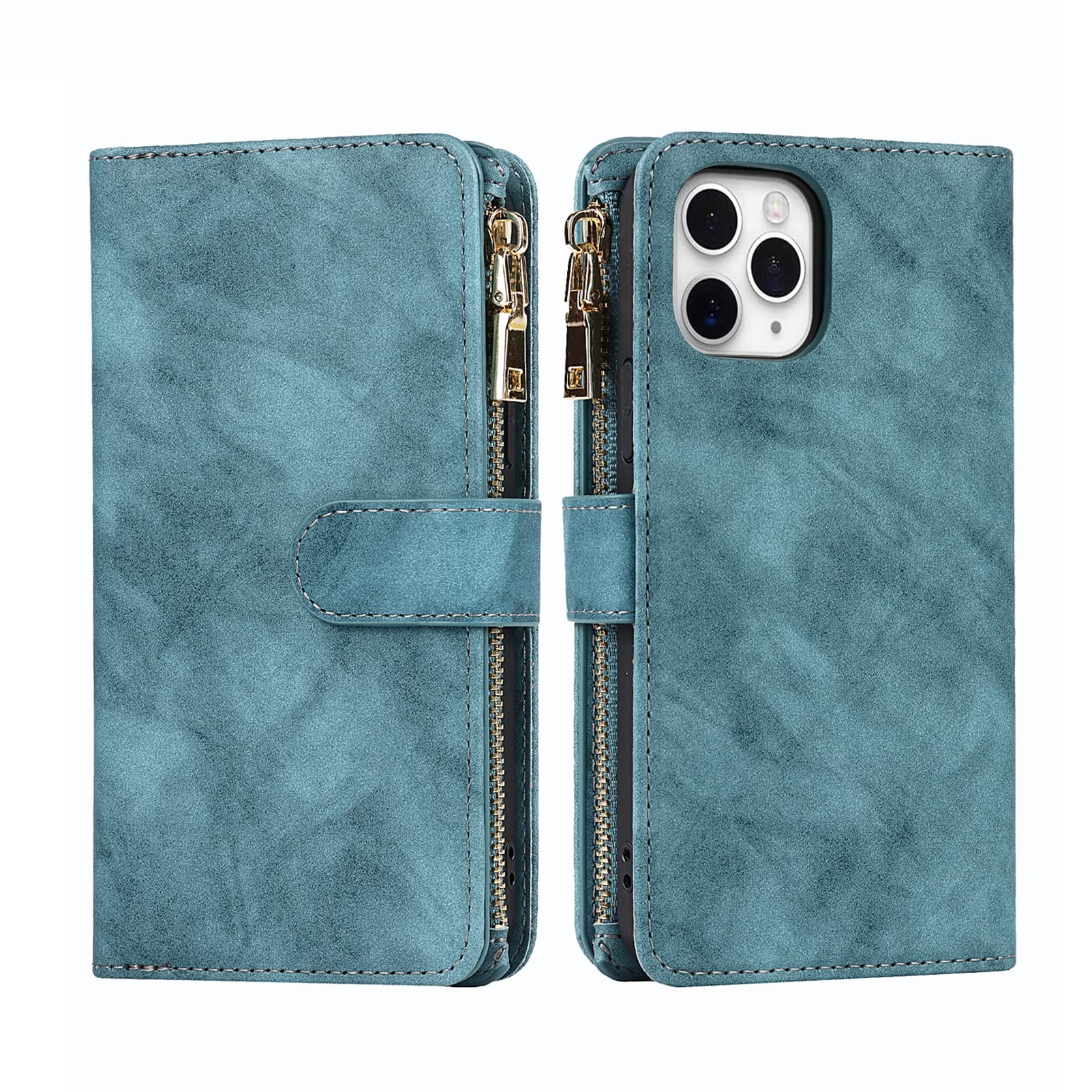 Premium PU Leather iPhone 11 Pro Max Wallet Case (6.7