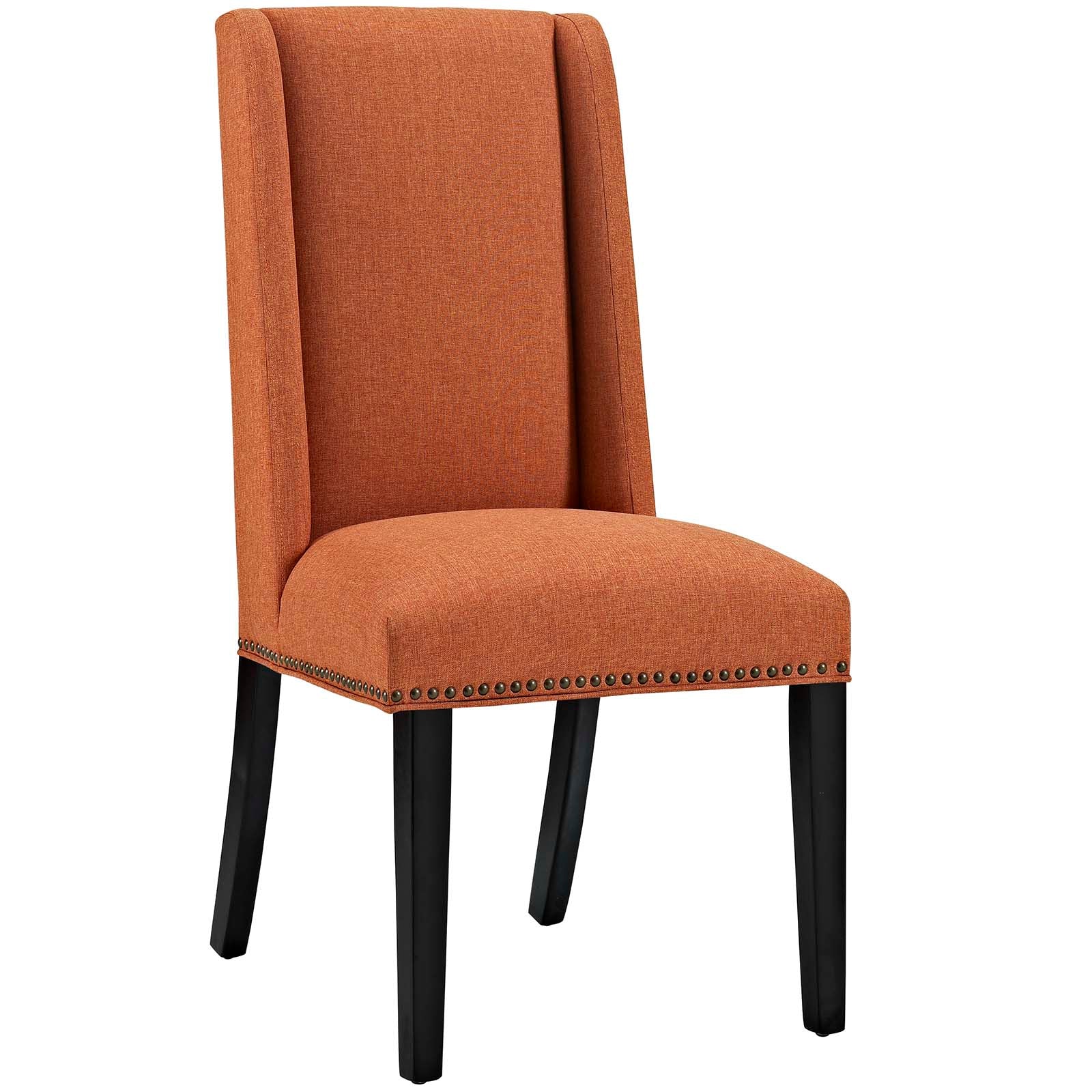 Baron Dining Chairs Set of 2 - Modern Fabric Upholstered Kitchen Chairs for Dining Room, Breakfast Nook & Small Spaces - Comfortable & Stylish Seating Solution