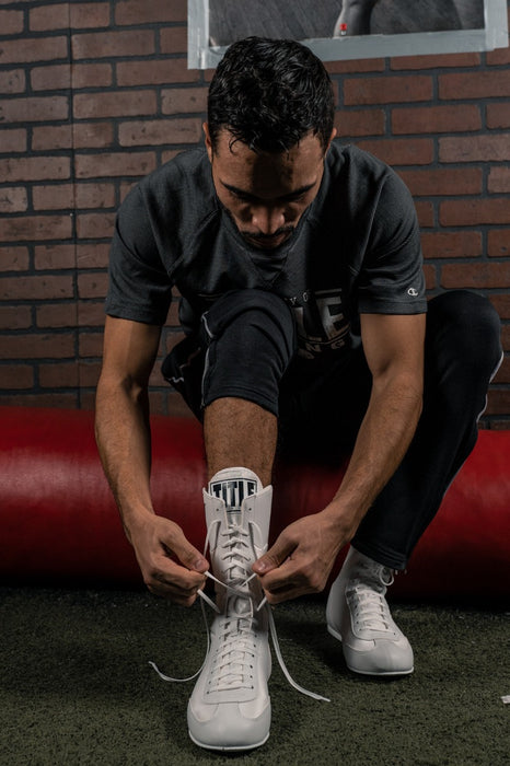 TITLE Boxing Speed Flex Encore High Top Training Shoes - Premium Boxing & MMA Footwear for Men & Women - Perfect for Kickboxing, Gym Workouts & Martial Arts Training