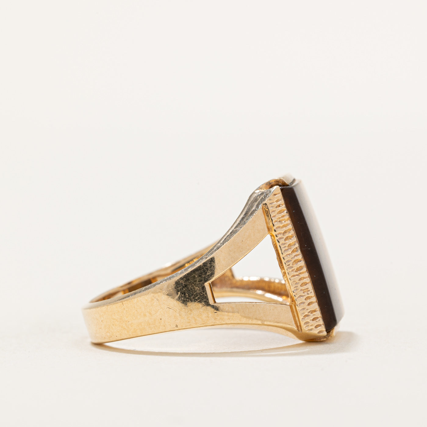 Exquisite 4.50ct Tiger's Eye Cocktail Ring - Size 8.5 - Elegant Statement Jewelry for Evening Parties & Special Occasions