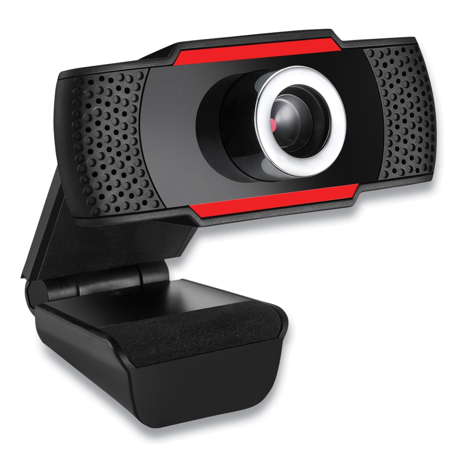 Adesso Cybertrack H3 720p HD USB Webcam with Built-in Microphone - 1.3MP Resolution (1280x720) - Plug & Play Computer Camera for Video Conferencing, Online Classes & Streaming - Black