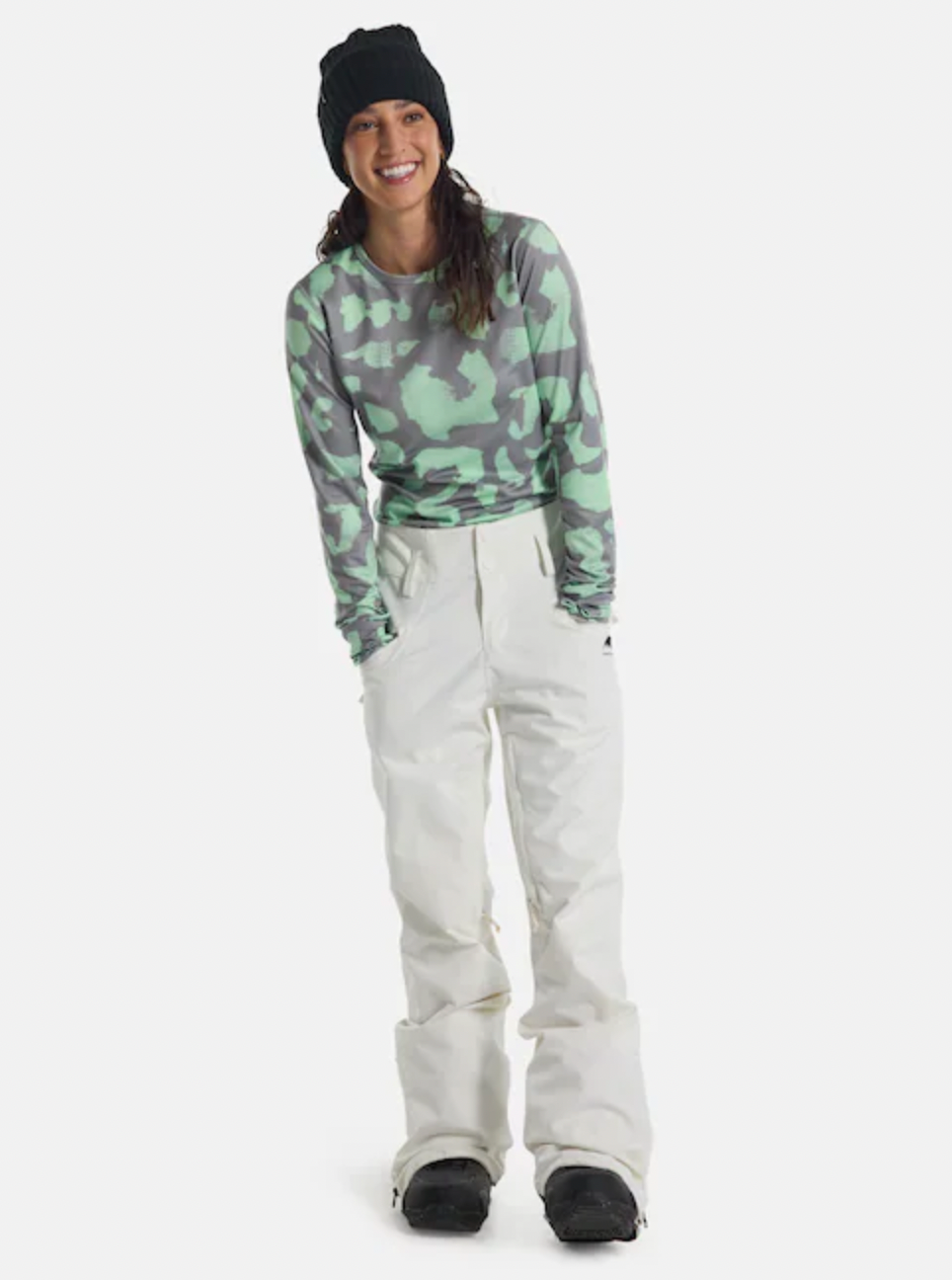 Burton Women's Marcy High Rise Stretch Pants 2025 - Comfortable & Stylish Winter Snow Pants for Skiing, Snowboarding & Outdoor Activities
