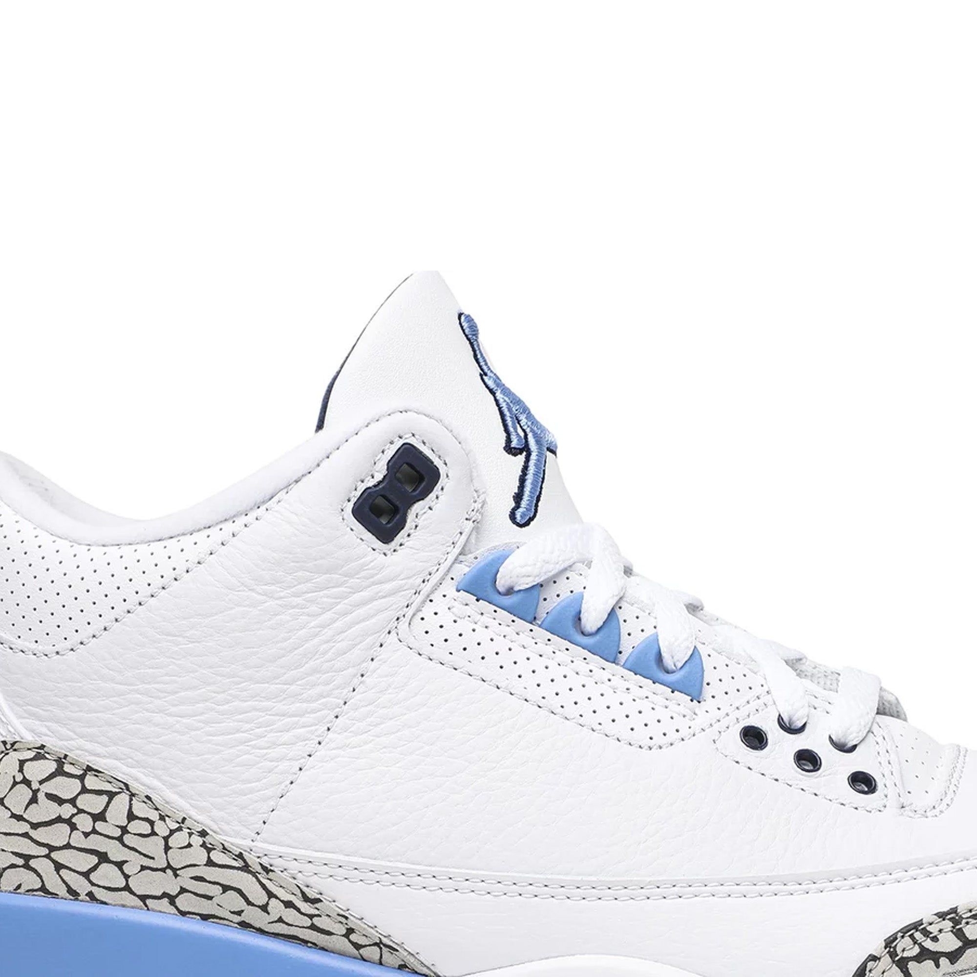 Air Jordan 3 Retro 'UNC' (2020) - Men's Basketball Sneakers for Casual Wear & Street Style | Perfect for Sneaker Collectors & UNC Fans
