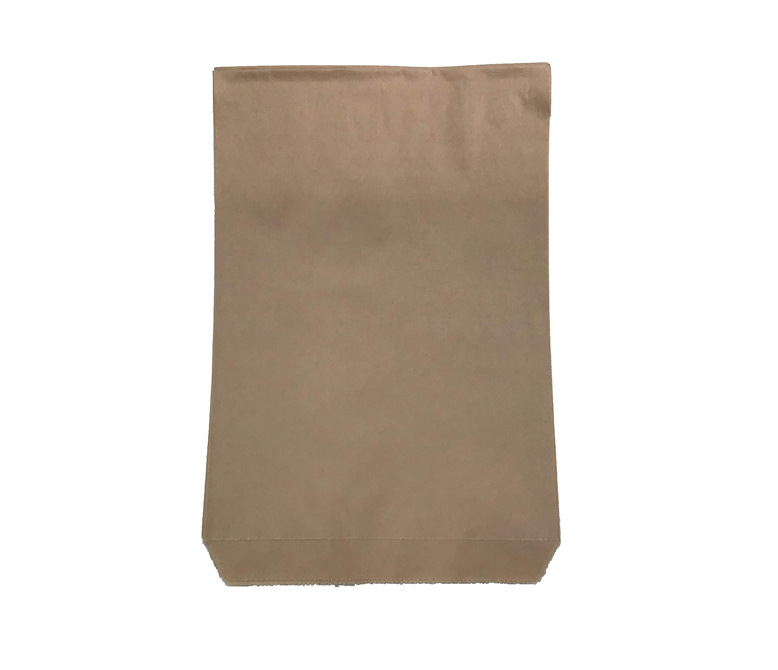 50 Pack 4x6 Inch Brown Kraft Paper Gift Bags - Eco-Friendly Decorative Flat Treat Bags for Cookies, Candies, Party Favors, Small Gifts & Retail Packaging - Perfect for Birthday Parties, Weddings, Baby Showers & Holiday Treats