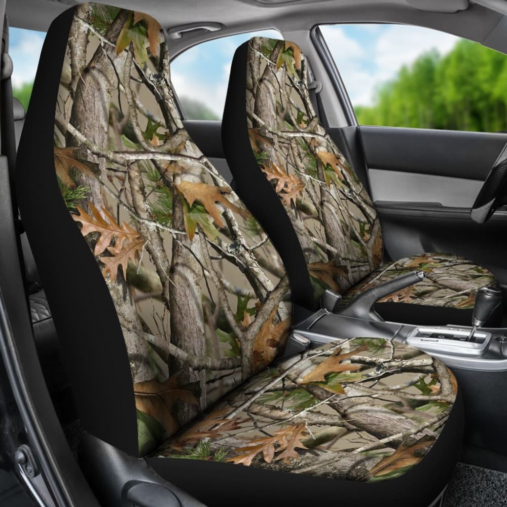 Premium Camo Hunting Car Seat Covers - Durable & Waterproof - Perfect Gift for Outdoor Enthusiasts - Ideal for Trucks, SUVs & Off-Road Adventures
