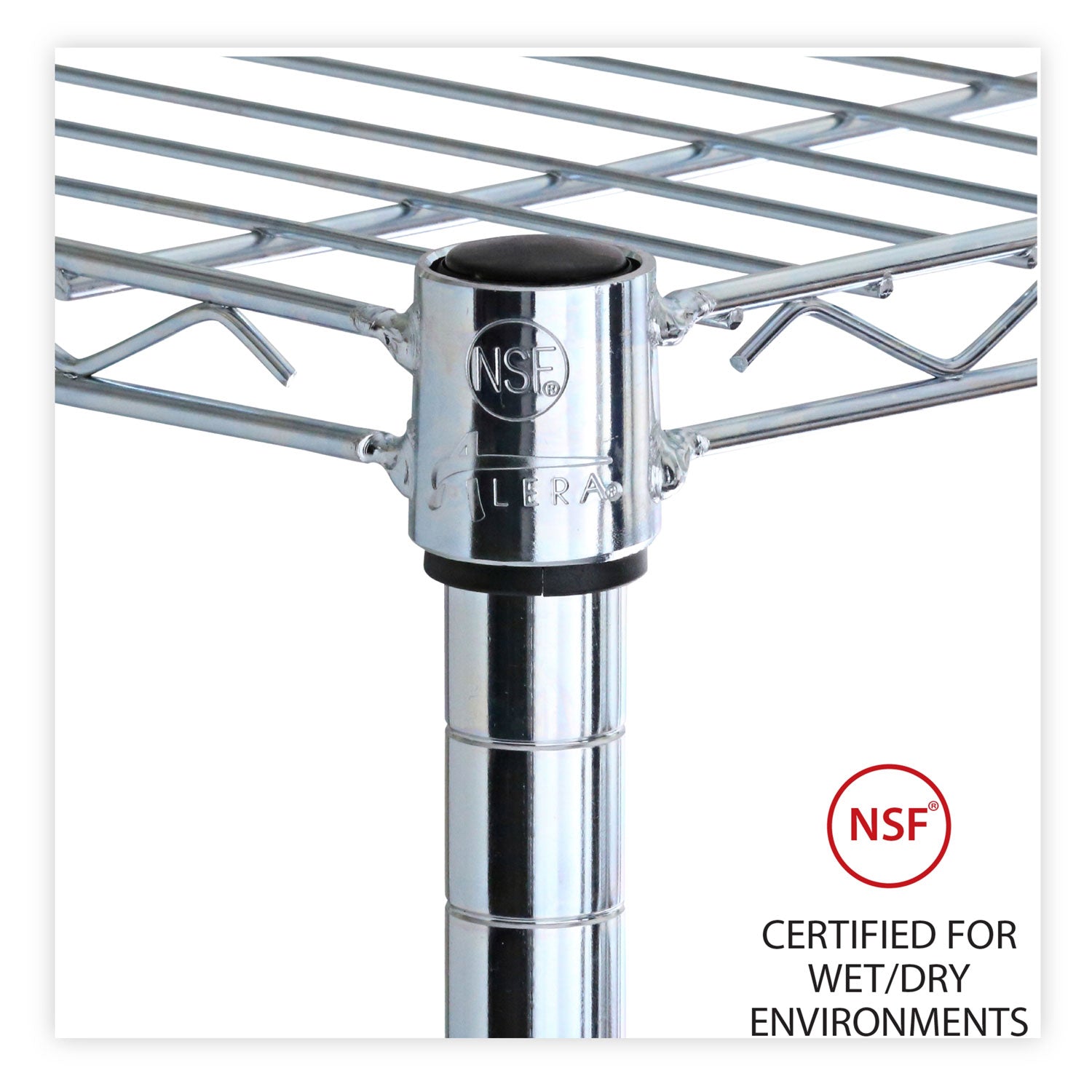 Alera® Industrial Wire Shelving Unit - 48