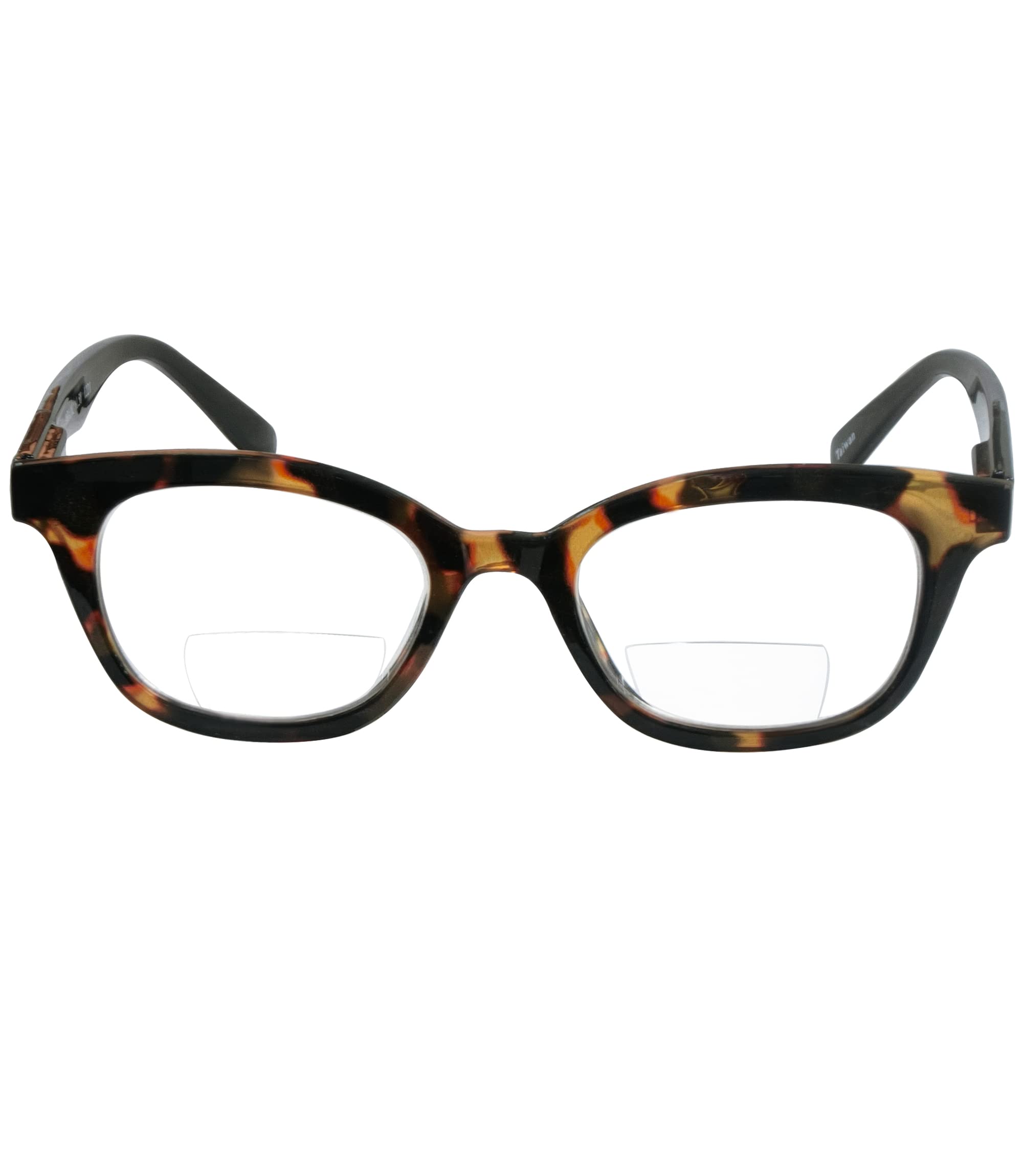 Premium Spring Hinge Reading Glasses - Bifocal Readers for Women & Men - Ideal for Reading, Computer Work & Close-Up Tasks