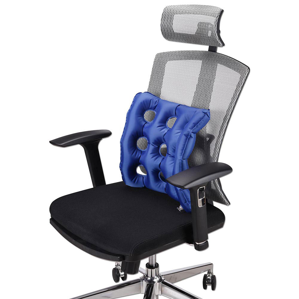 TheLAShop Premium Air Seat Cushion for Office Chairs - 14x14x7 Inches, Supports Up to 200 lbs - Ergonomic Comfort for Long Sitting Hours at Work, Home or Travel