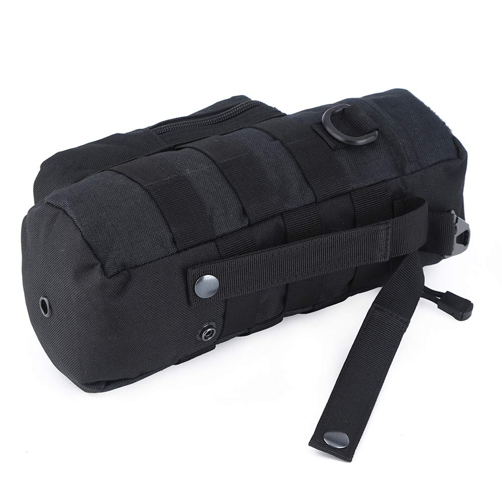 Molle Water Bottle Holder - Tactical Water Bottle Pouches for Backpack with D-Ring Hook, Perfect for Hiking, Camping, and Outdoor Adventures