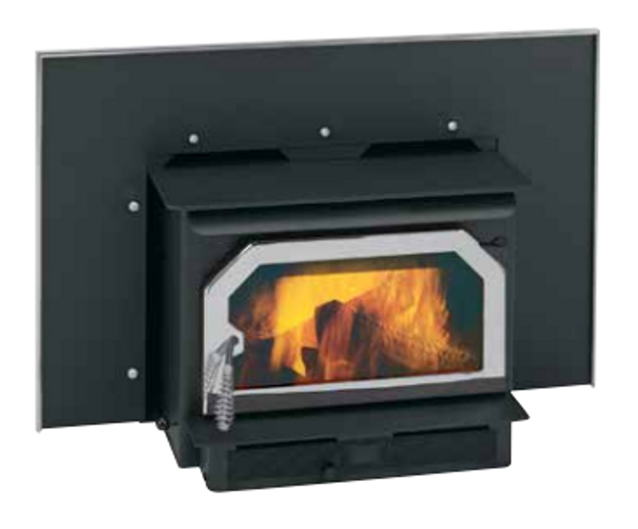 Iron Strike Performer Wood Burning Insert C210TGL/C210AGL - High Efficiency Fireplace Insert for Cozy Home Heating & Winter Ambiance