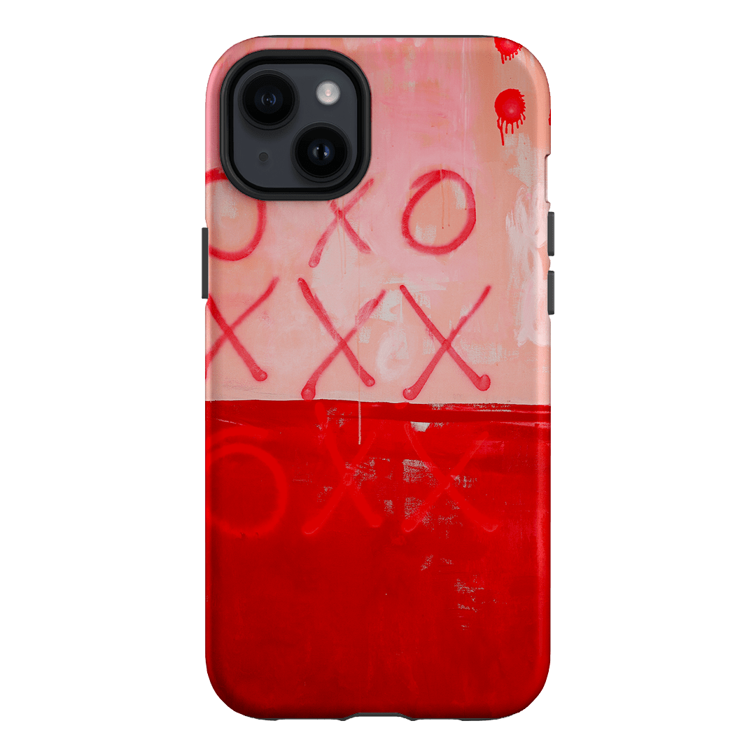 Premium Xoxo Phone Case - Shockproof & Slim Design for iPhone 15/14/13/12/11 Pro Max - Trendy Cute Protective Cover for Everyday Use, Travel & Outdoor Activities