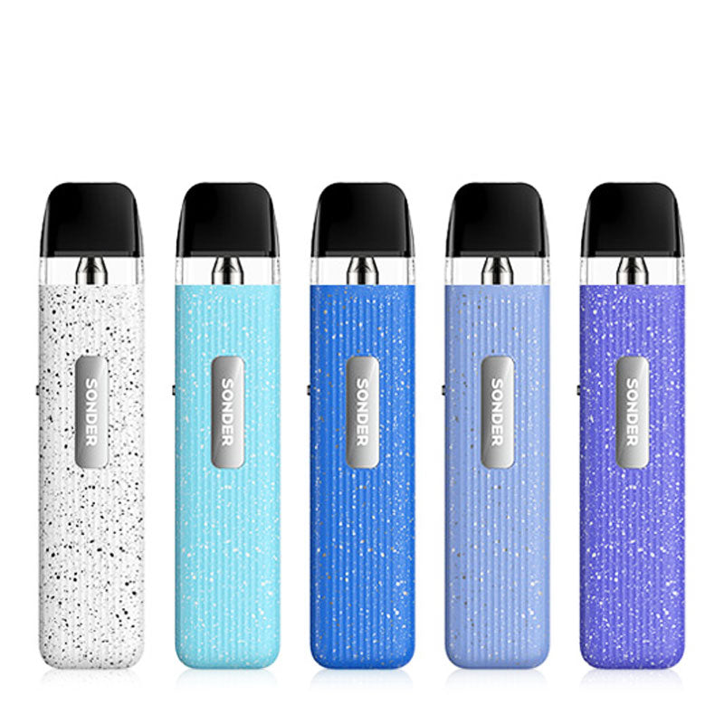 GeekVape Sonder Q Pod Kit - 1000mAh Rechargeable Vape Pen with Adjustable Airflow & 0.8Ω Coil | Perfect for Travel, Work & Night Out Vaping