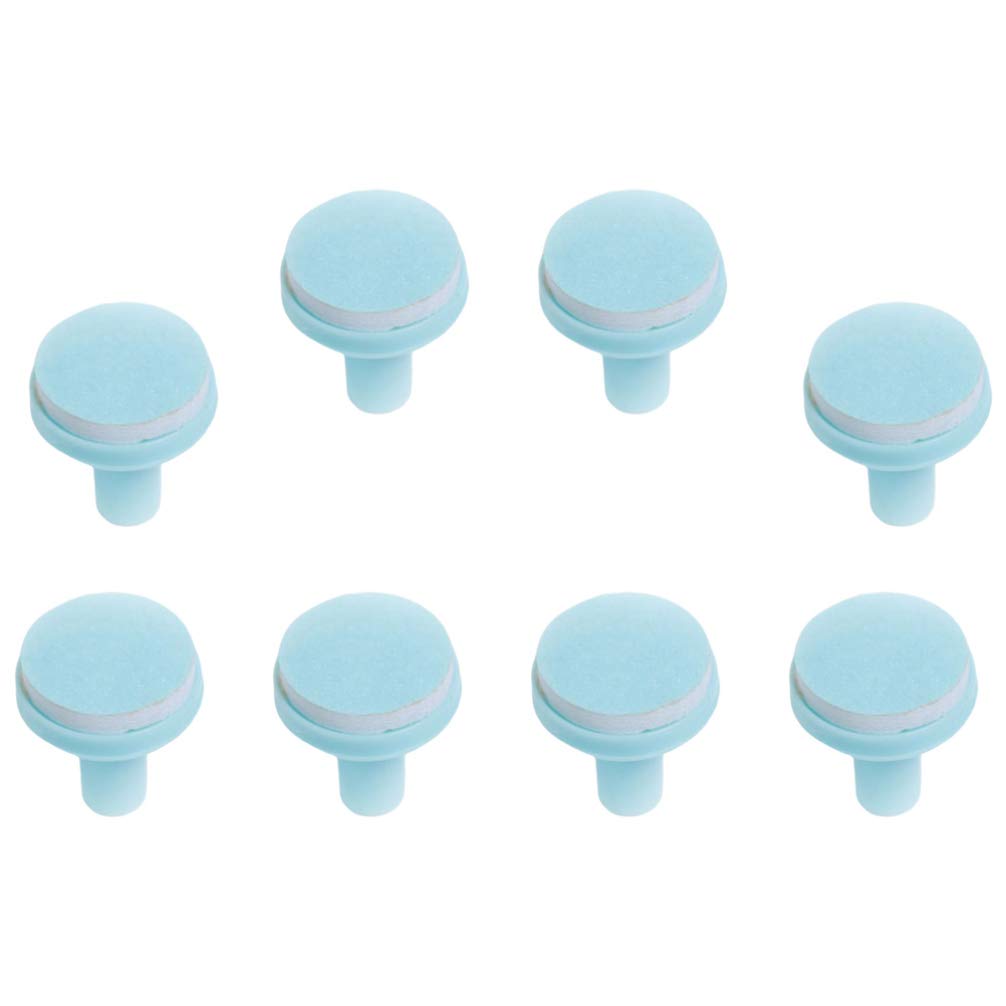 8pcs Nail Trimmer Replacement Pads - Nail File Replacement Accessories with Blue Base for Dogs & Cats - Perfect for Pet Grooming at Home
