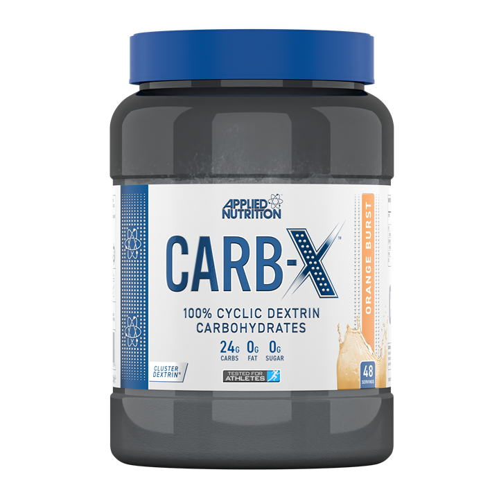Applied Nutrition Carb X Orange Burst 1200g - High-Performance Carb Supplement for Athletes & Fitness Enthusiasts - Ideal for Pre/Post Workout & Energy Boosting