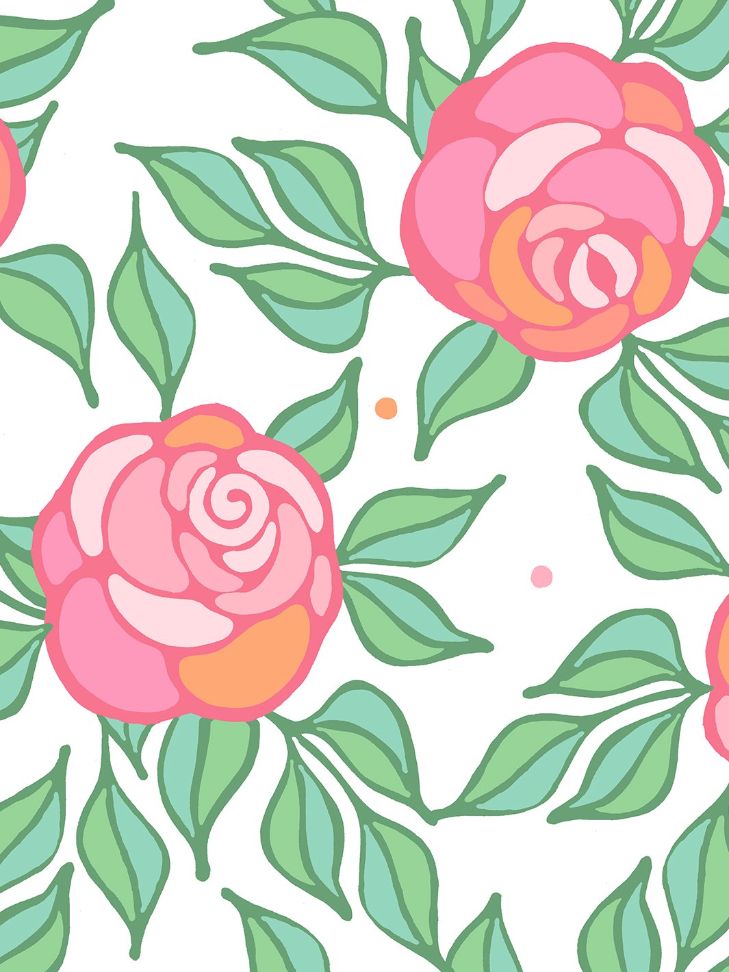 Barbie™ Rose Floral Wallpaper - Elegant Peel & Stick Wallpaper for Bedroom, Living Room, and Nursery Decor
