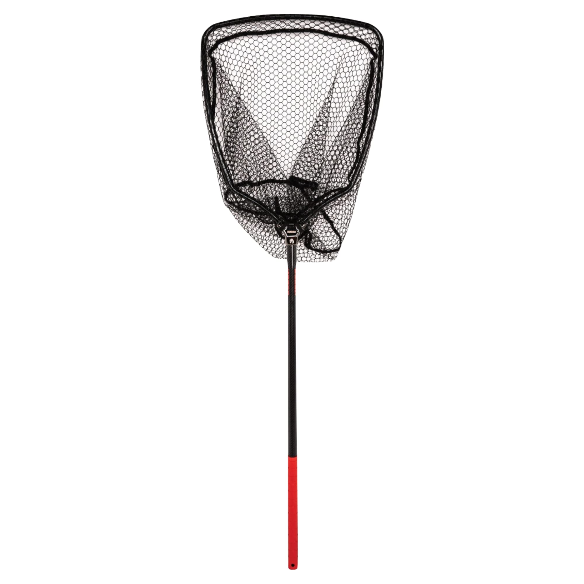 BUBBA Premium Fishing Landing Net - Corrosion Resistant Carbon Fiber Shaft with Non-Slip Grip Handle for Anglers, Boating & Outdoor Adventures | Perfect for Freshwater, Saltwater & Kayak Fishing