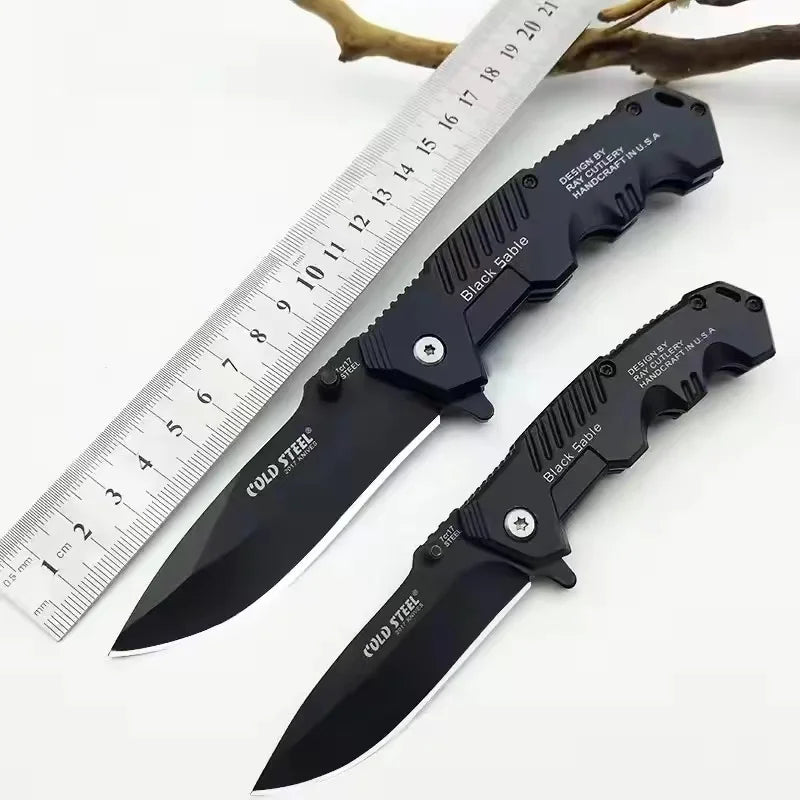 Premium EDC Stainless Steel Folding Knife - Ultra Sharp Tactical Pocket Knife for Camping, Hiking & Survival | Outdoor Gear & Everyday Carry Essentials